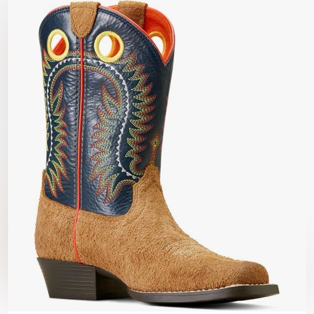 Ariat Unisex Kids' Derby Monroe Western Boot - Picture 6 of 10